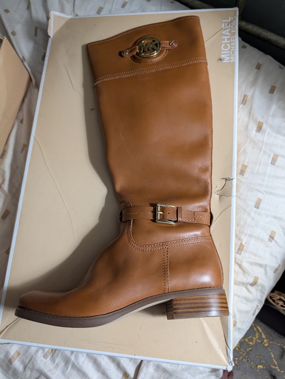 MICHAEL Michael Kors Tan Heeled Boots